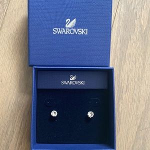 New with box , never used Swarovski stud earrings